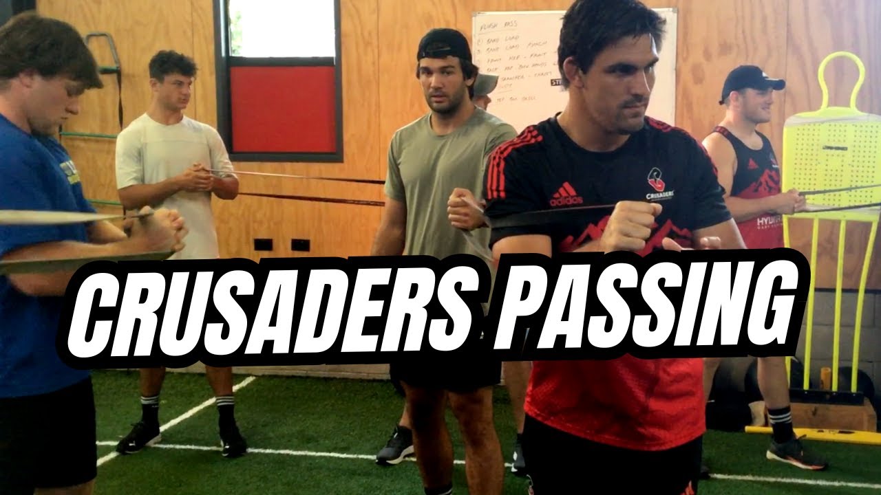 CRUSADERS Passing Session | Super Rugby