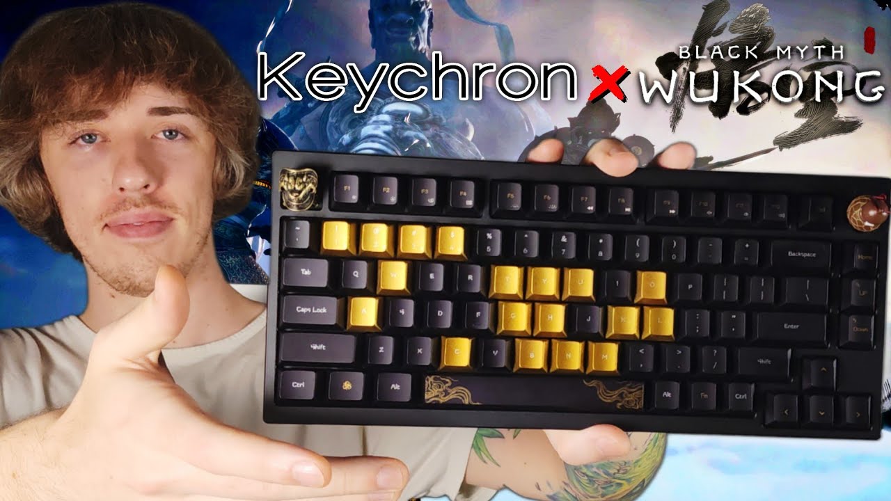 Black Myth Wukong x Keychron Keyboard Review (Only 1000 Made)