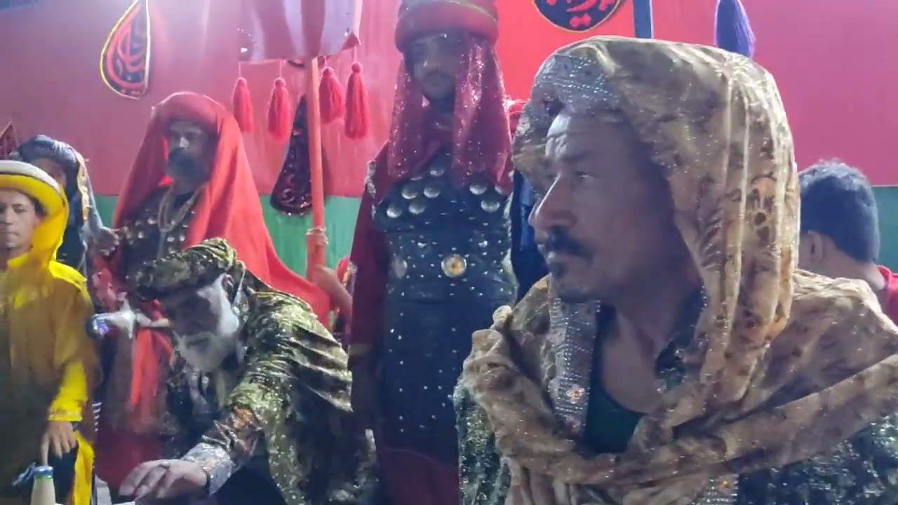 تعزيه وفات السيده رقيه ع في كريلاء المقدسه لااهالي البصره واهالي العماره الكرام لموكب الطف ديوانيه