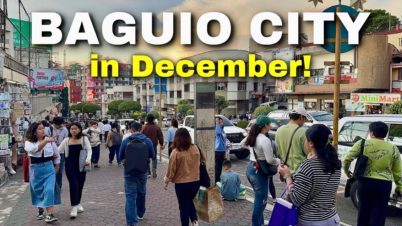What’s Baguio Like in December? Walking the Coldest City in the Philippines!