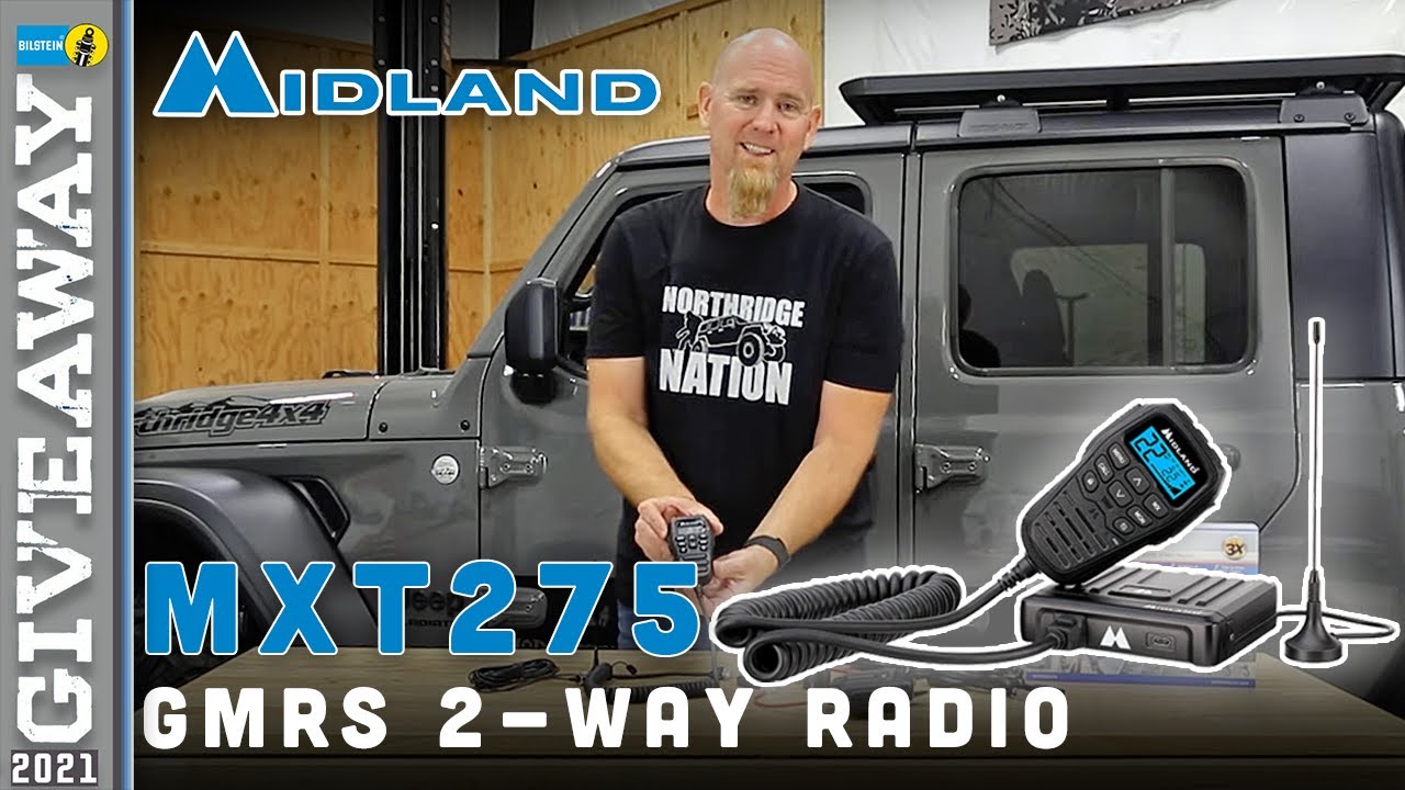 BEST Budget Friendly GMRS Radio?? Midland MXT275 Radio Install
