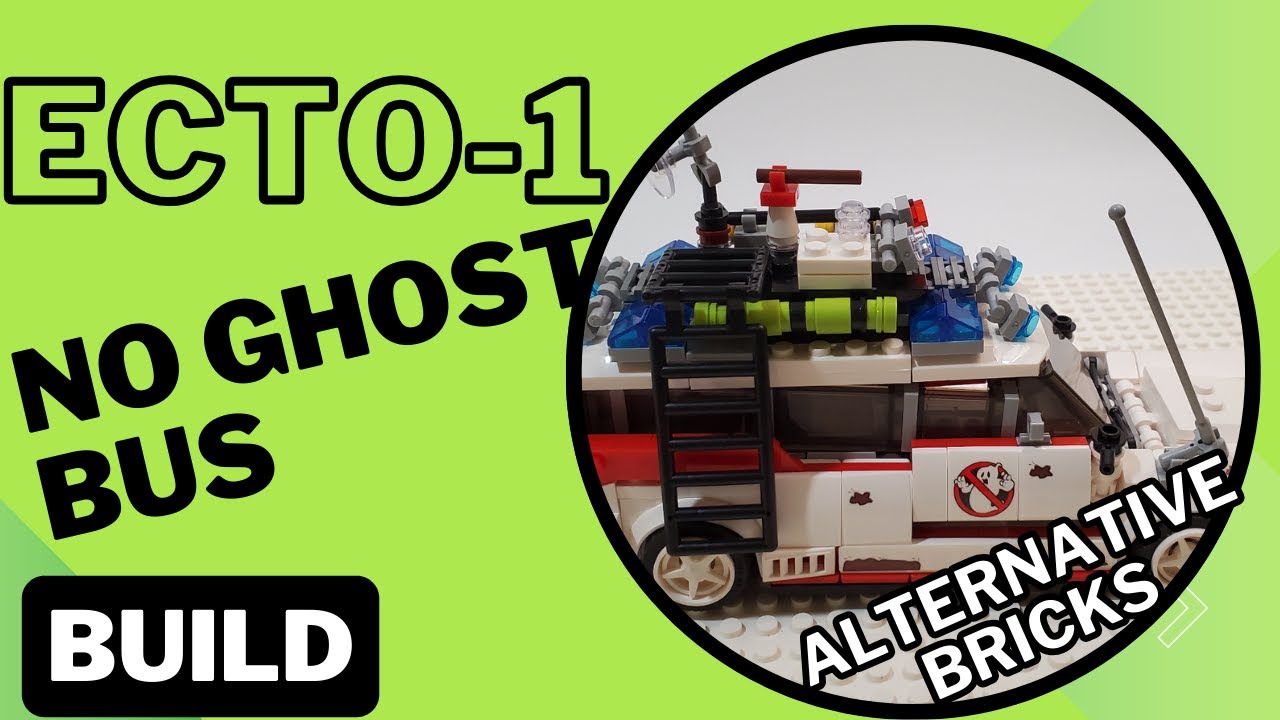 Let's Build Mould King | No Ghost Bus | Ghostbusters Ecto 1 | 10021