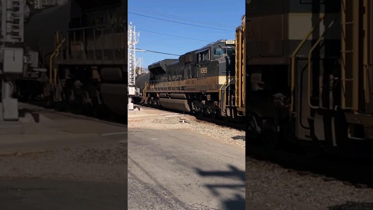 Savannah and Atlanta heritage rolls by on the old B&O!