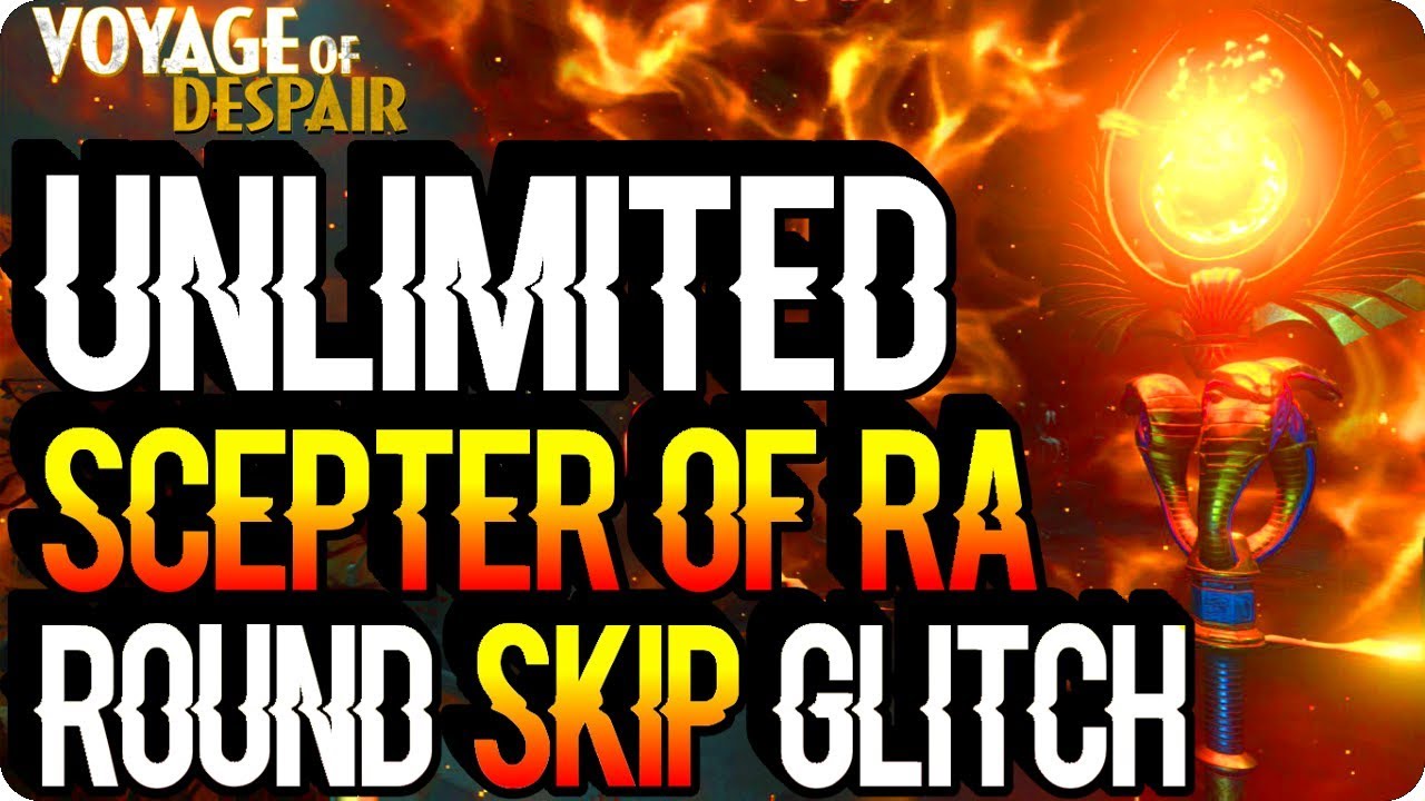 BO4 Zombie Glitches: Unlimited Scepter Of Ra Round Skip Glitch - Voyage Of Despair Glitches