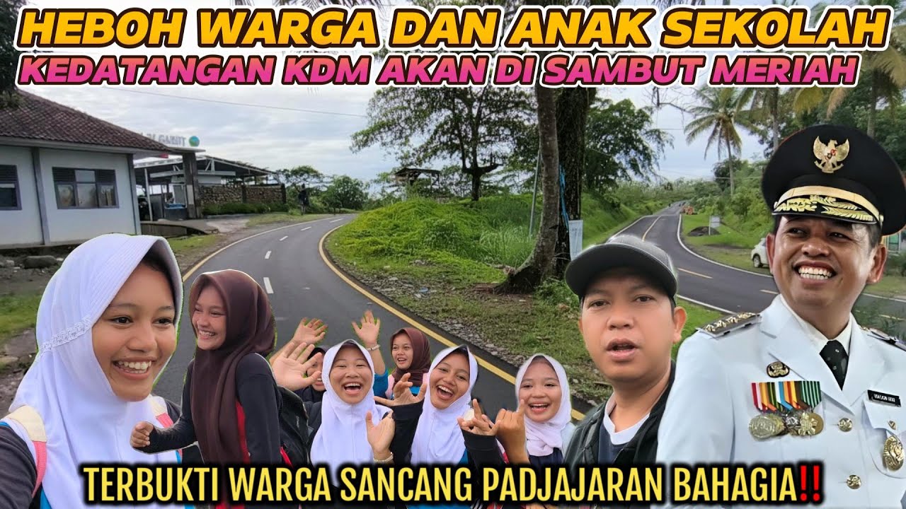 ISTIMEWA❗ ANTUSIAS WARGA SAMBUT KDM DI ACARA TEMU RAKYAT JABAR DI SANCANG PADJAJARAN PAMEUNGPEUK GRT