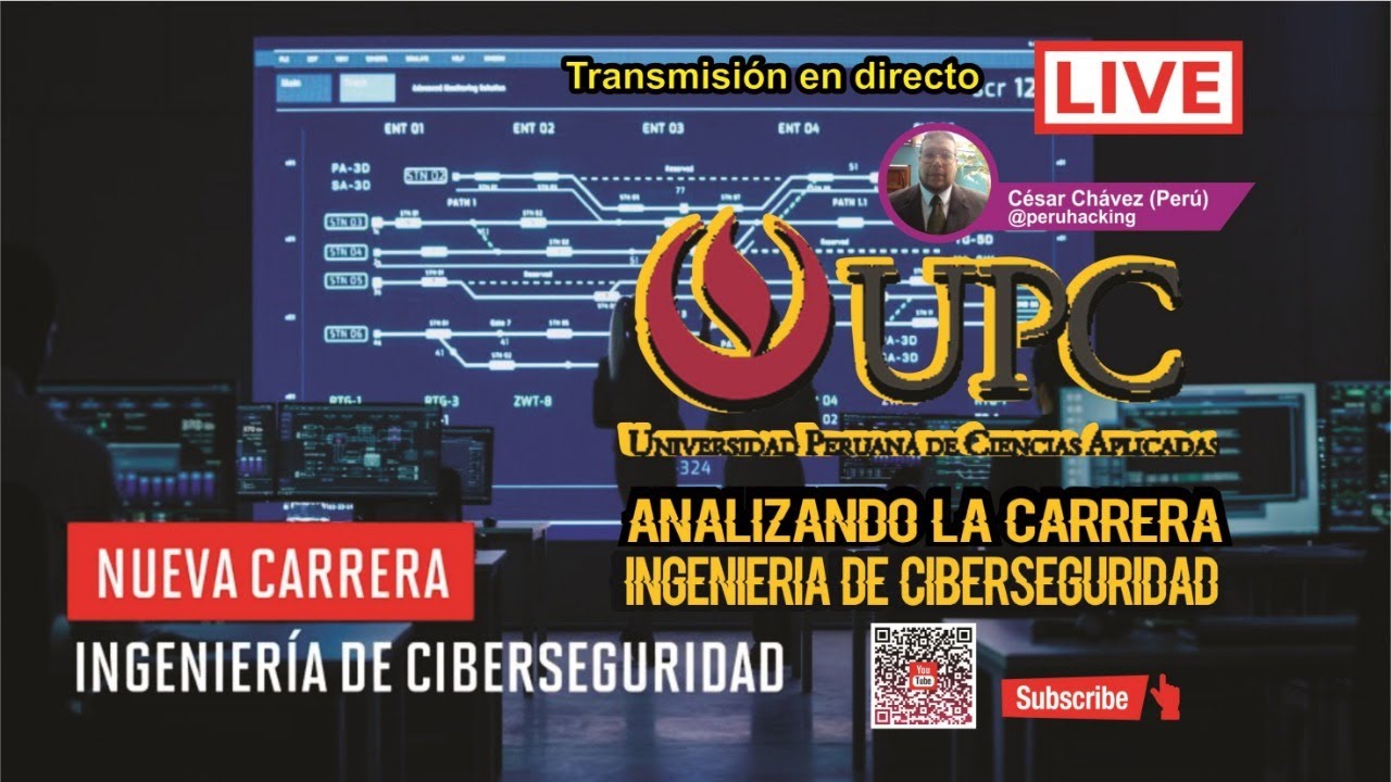 2023 Analizando la carrera de ing. ciberseguridad de la UPC