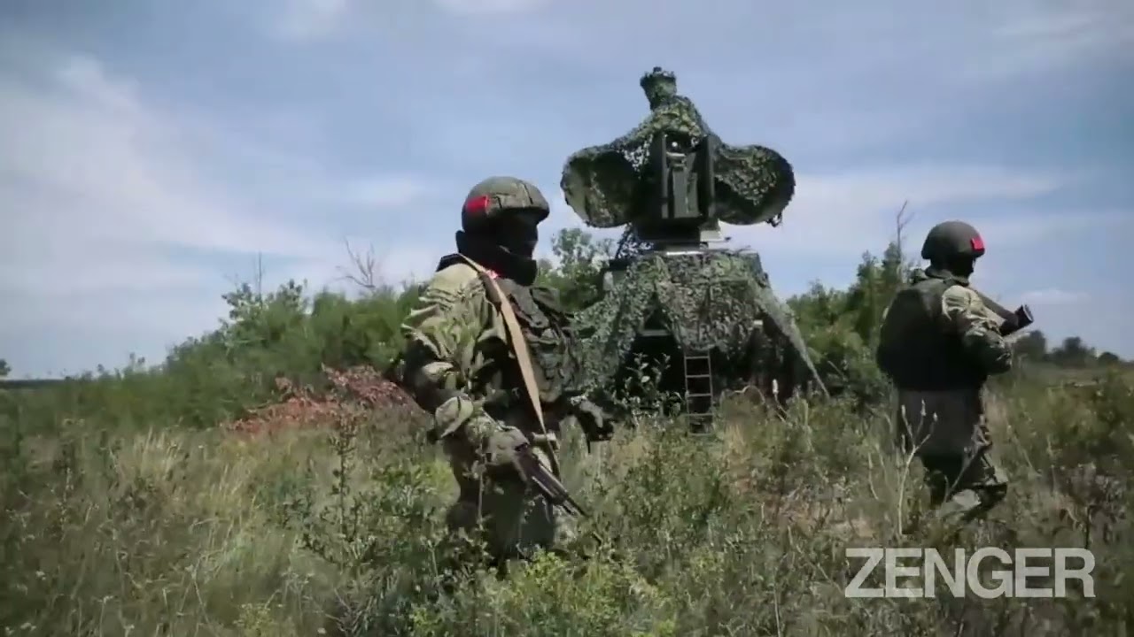 Russian Electronic Warfare System Takes Out Enemy Drone