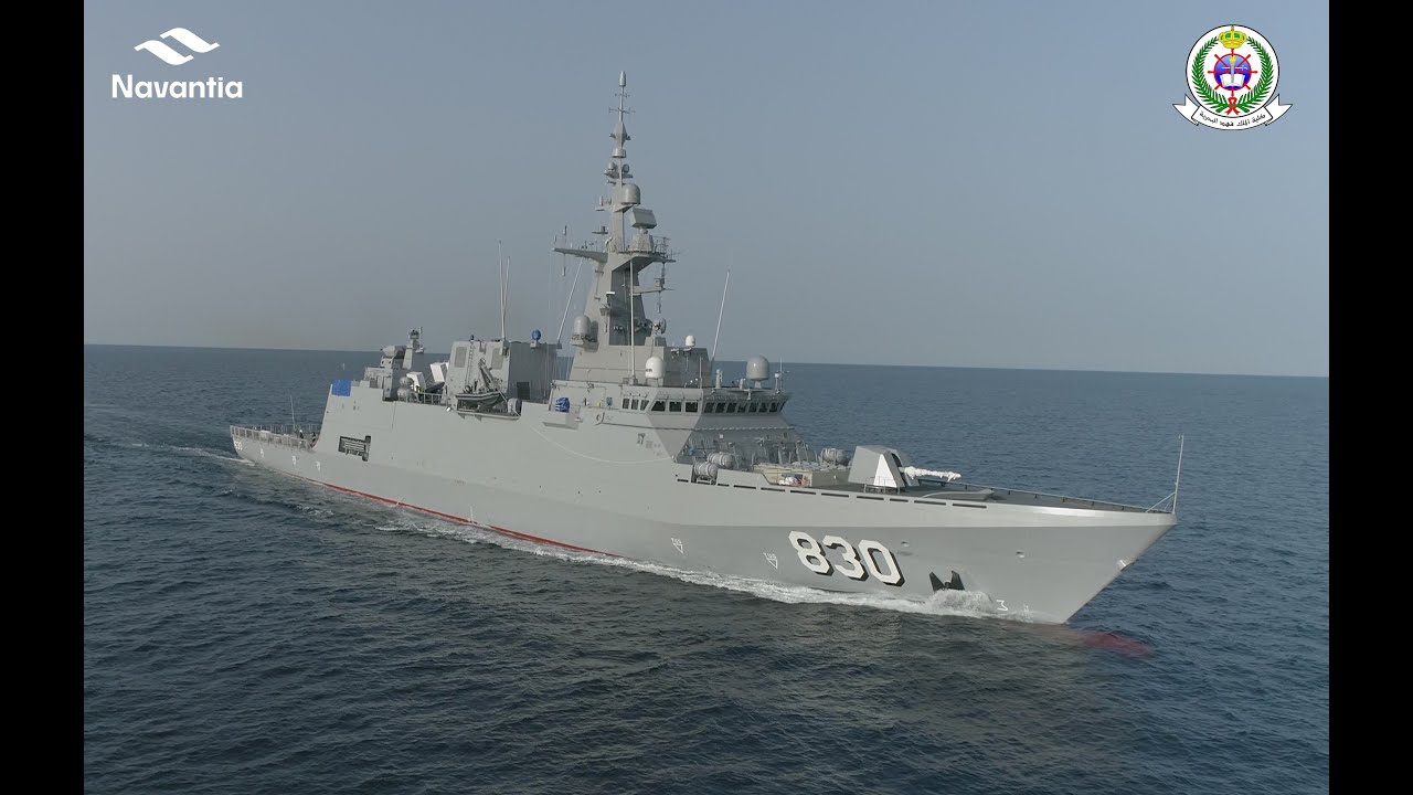 NAVANTIA San Fernando: Corbeta 'Al-Diriyah' 2ª Ud. (Resumen entrega 26 jul 2022)