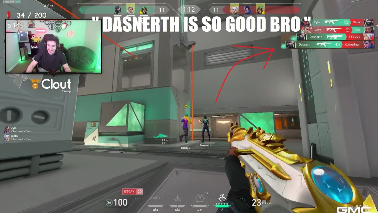 TSM Subroza reacts to Dasnerth Rank 1 SHOTGUN PLAYER clutch