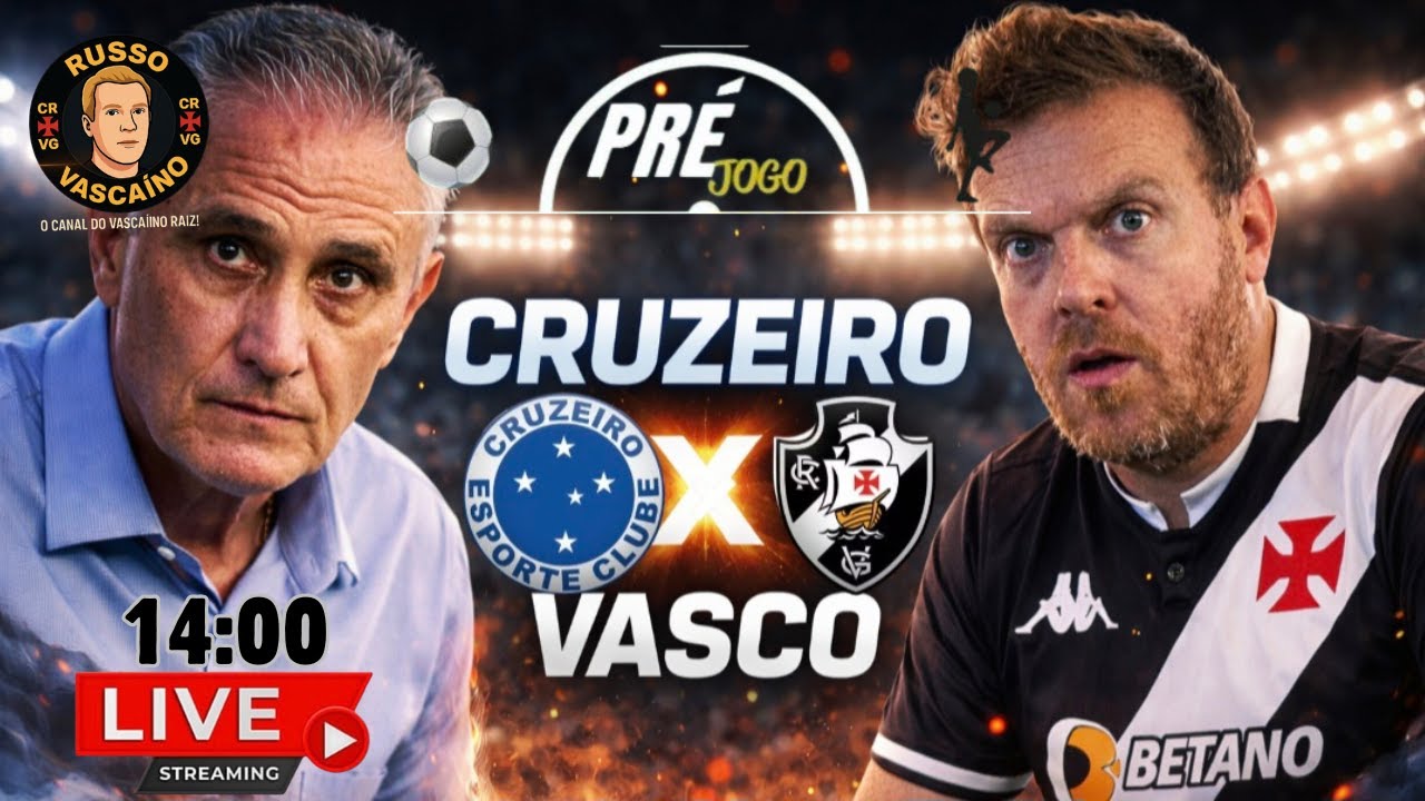 LIVE - PRE JOGO CRUZEIRO X VASCO !!!!!