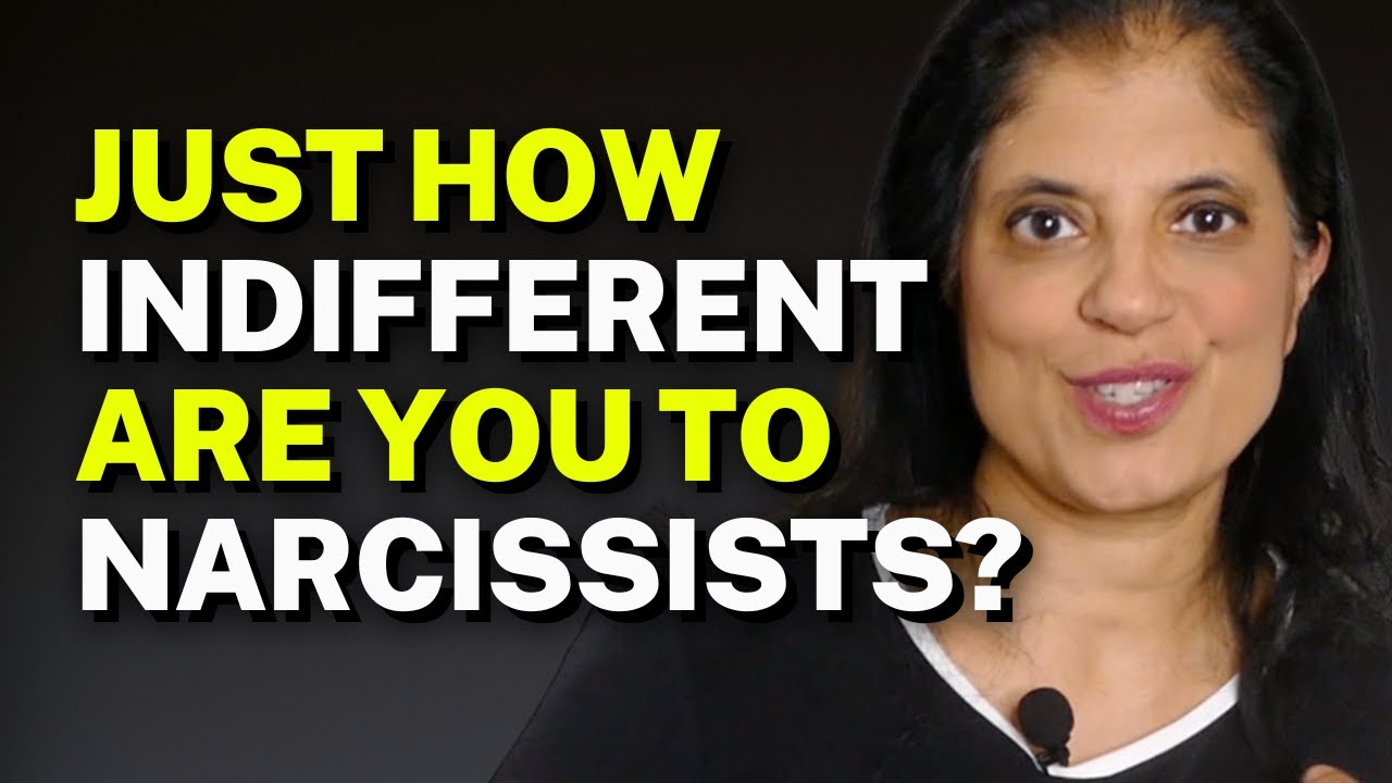 The various levels of INDIFFERENCE to narcissists