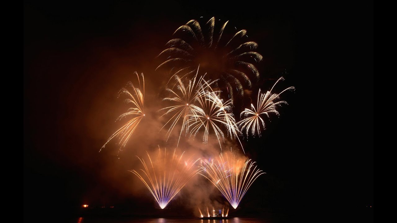 Rhein in Flammen Oberwesel 2025 - Pyromusical von Beisel Pyrotechnik