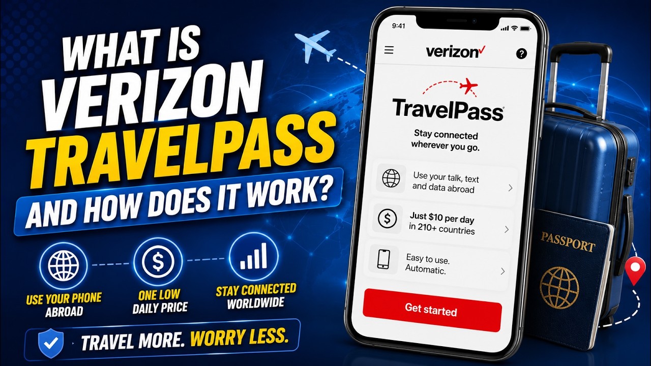 Что такое Verizon TravelPass и как он работает?
