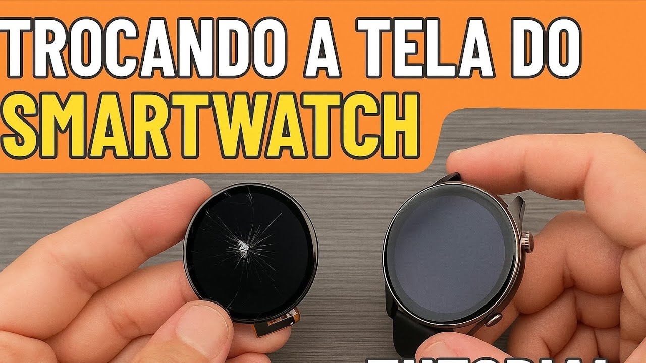 Troquei a Tela do Amazfit GTR 3 Pro em Casa! Veja Como Fiz
