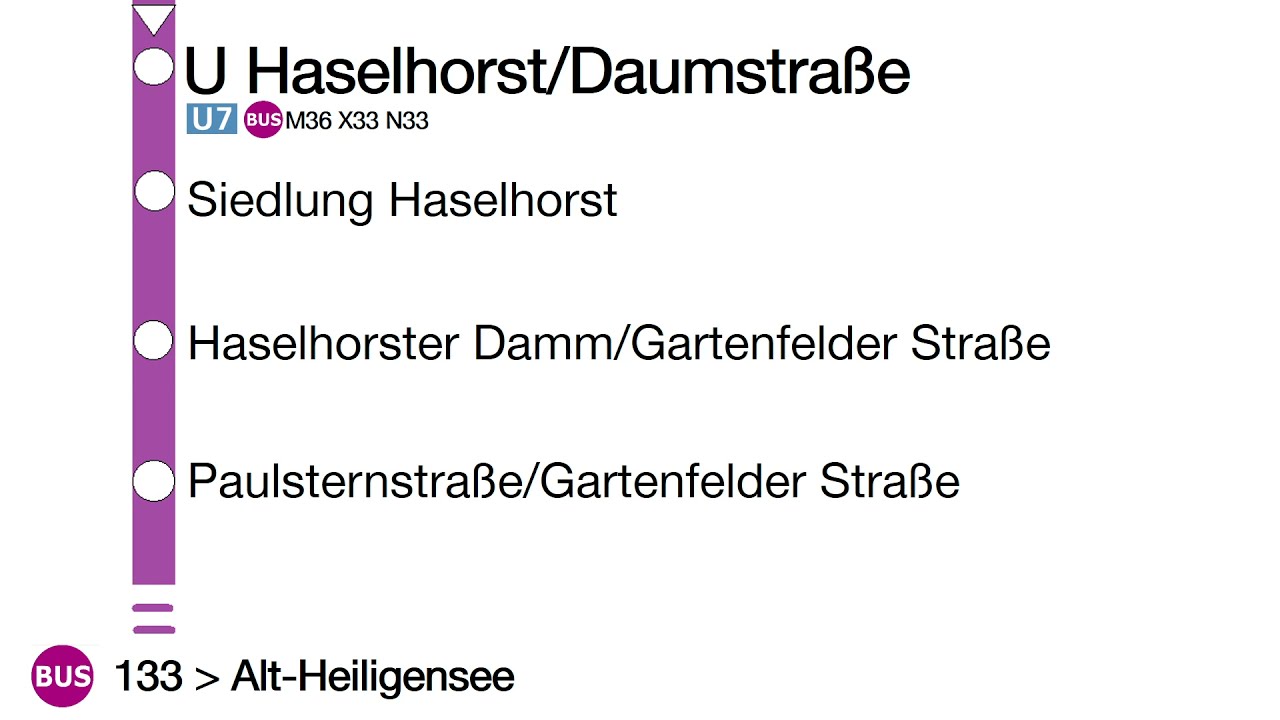 BVG Bus 133 | U Haselhorst - Alt-Heiligensee | MAN DL08 3409