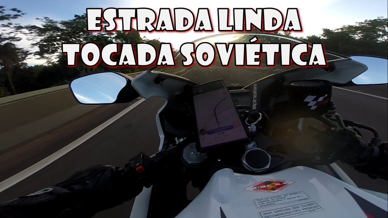 CBR 1000 - ESTRADA LINDA E CHEIA DE RETAS, JA VIU N&Eacute;?