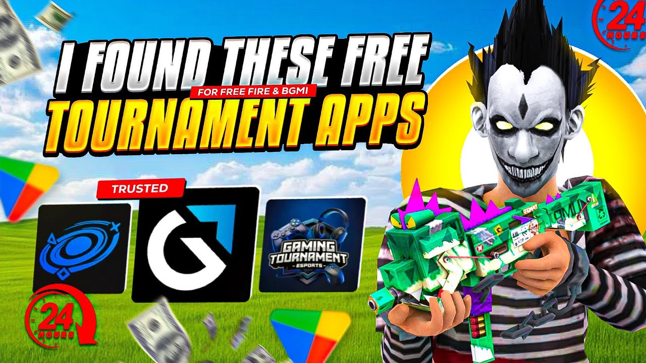 I Found These Free Tournament Apps For Free Fire & Bgmi 🔥🤡 Most Trusted App Ever ✅ | On Play Store 🤑