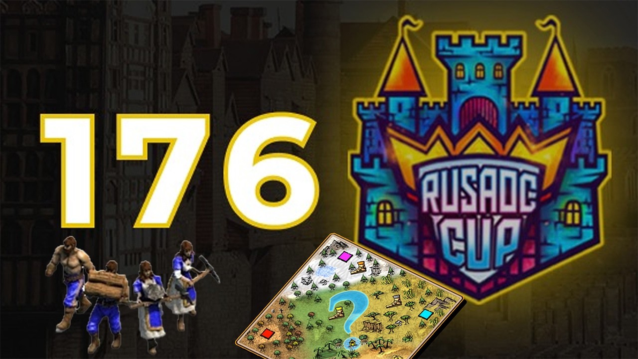 СНГ турнир RUSAOC CUP 176 | Имперские Войны МегаРандом 1v1 [Age of Empires 2]