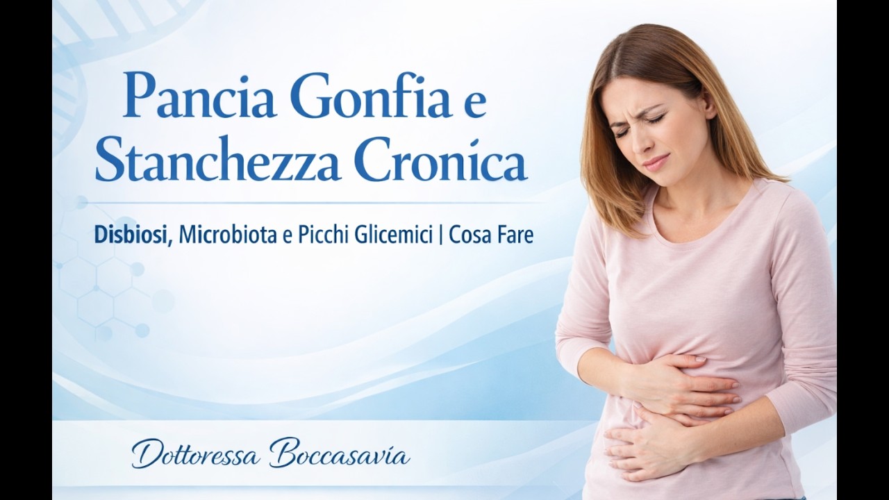 Pancia Gonfia e Stanchezza Cronica: Disbiosi, Microbiota e Picchi Glicemici | Cosa Fare