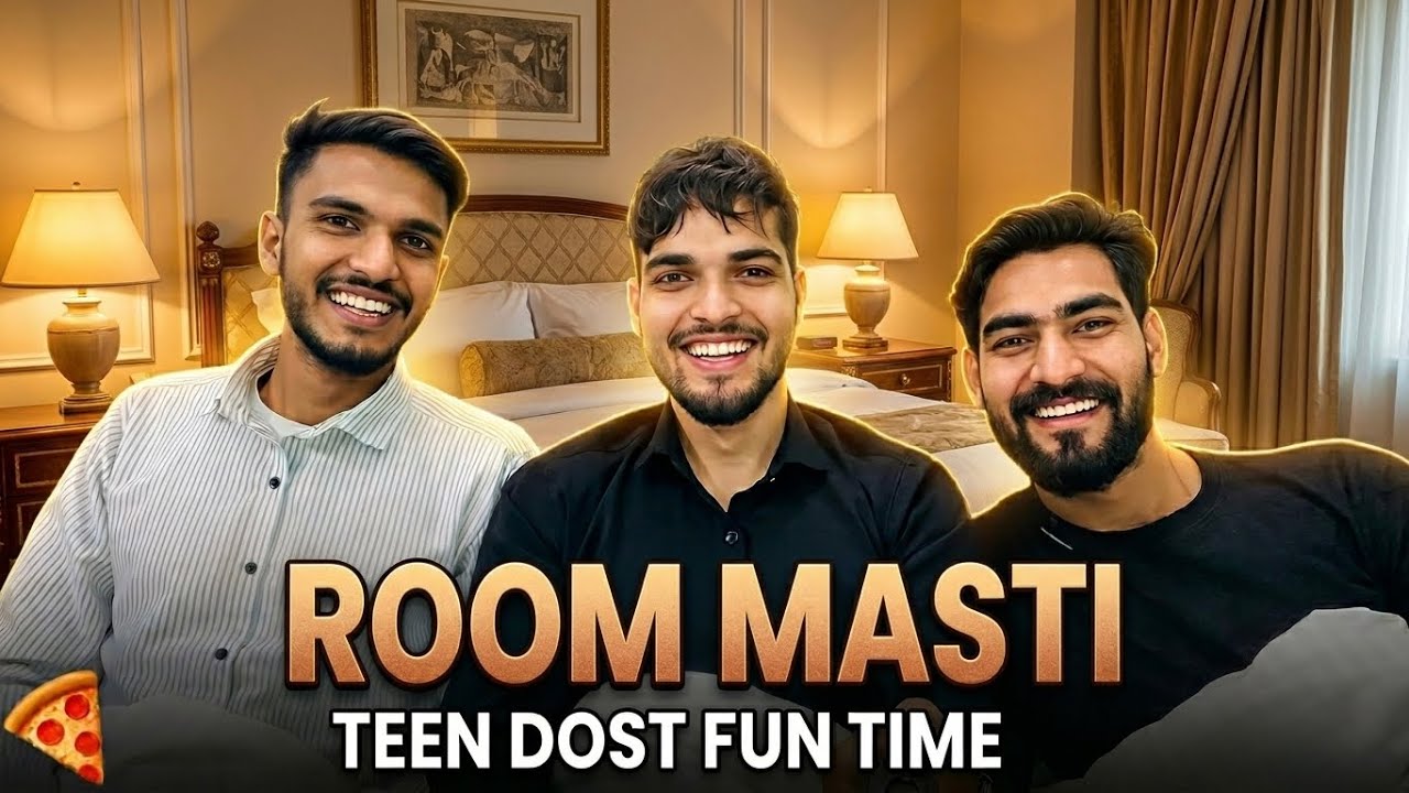 Ek Raat Hotel Mein 😱 | 3 Dost, Khana Aur Full Masti Vlog