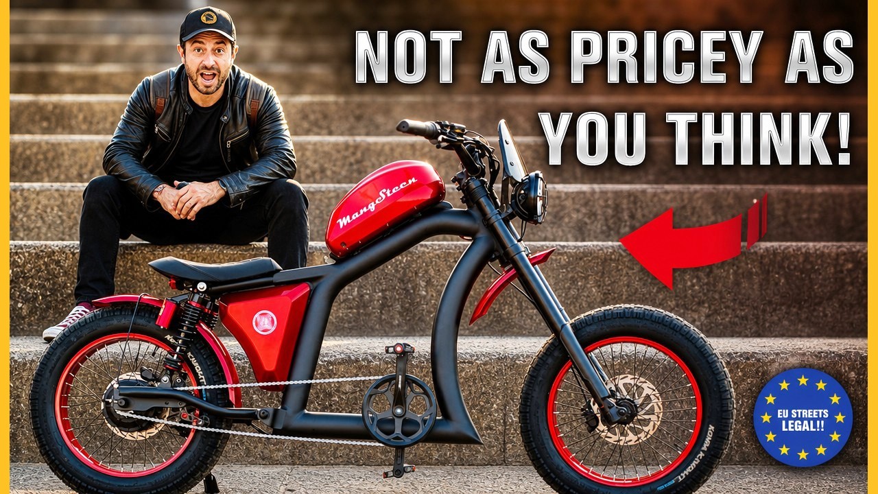 Is This the Coolest E-Bike of 2025?! Mangosteen FT-02 Tested!