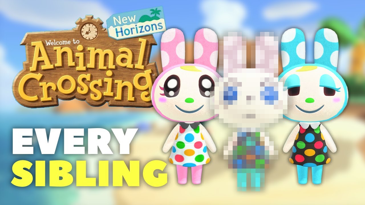 Каждый брат или сестра в Animal Crossing New Horizons