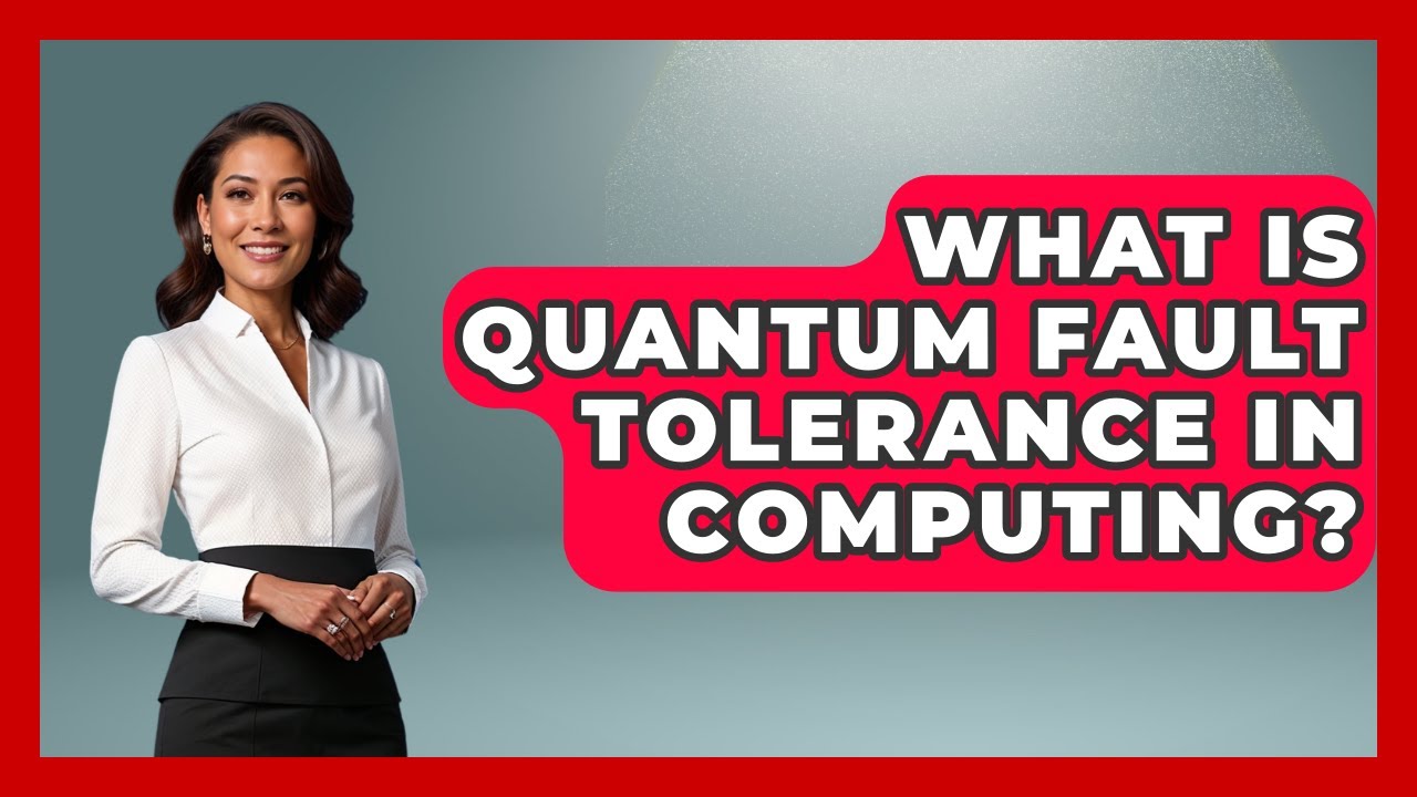 What Is Quantum Fault Tolerance In Computing? - Quantum Tech Explained