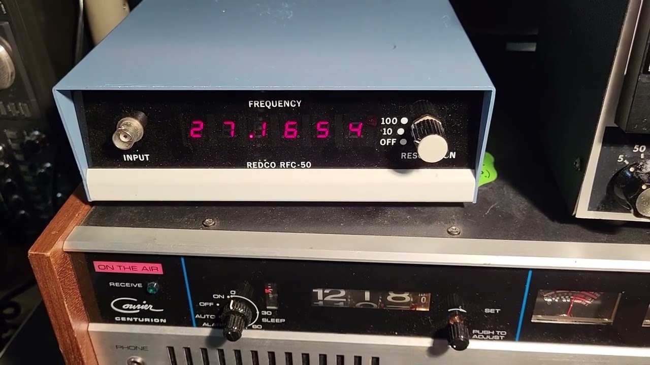Redco RFC-50 Frequency Counter test