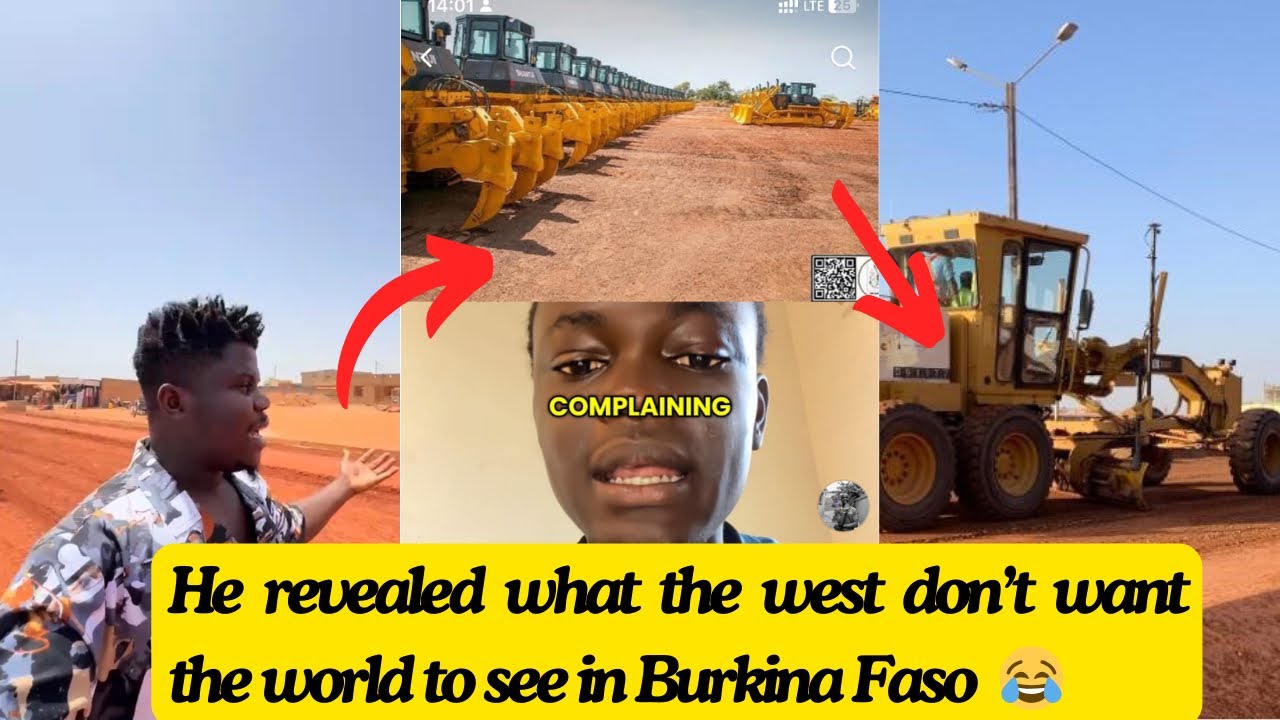 Wode Maya reveals biggest road construction in Burkina Faso by Ibrahim Traoré