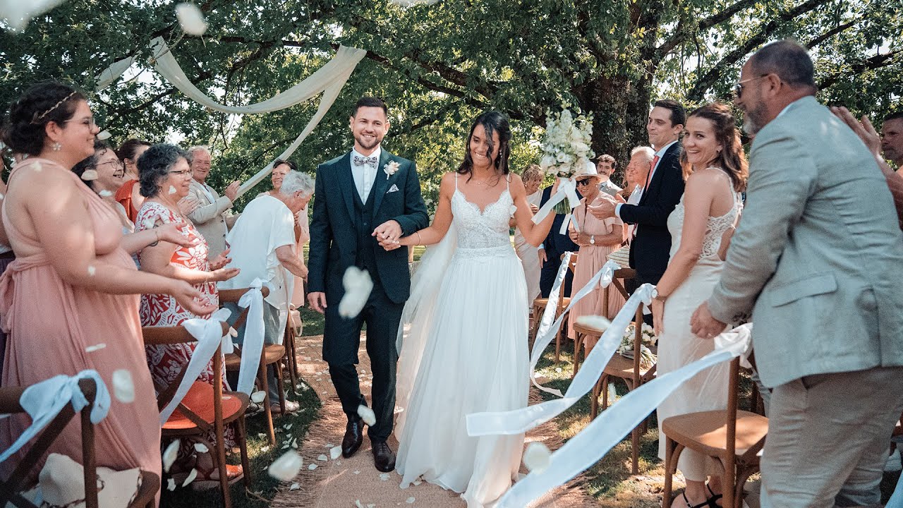 Vidéo mariage au Domaine de Gaïa – Gironde | Amandine & Rudy