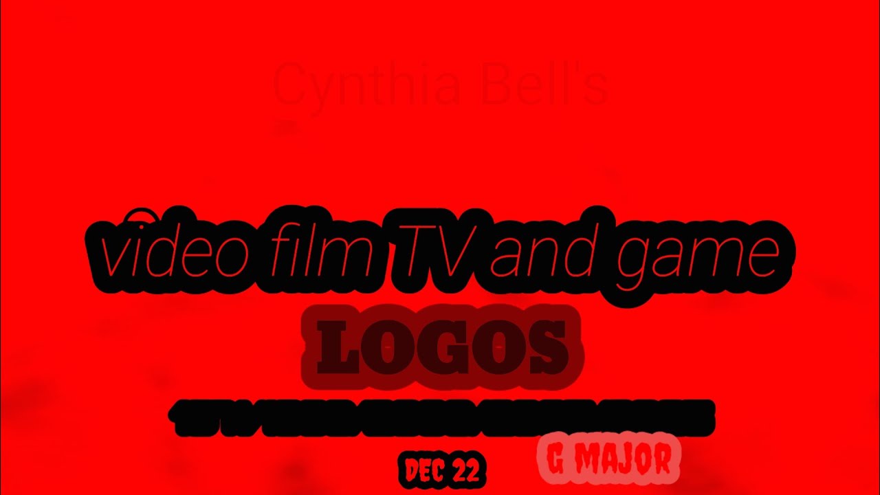 Cynthia Bell's Video film TV and game logos (1971/1999/2000/2005/2025) (2025) g major 