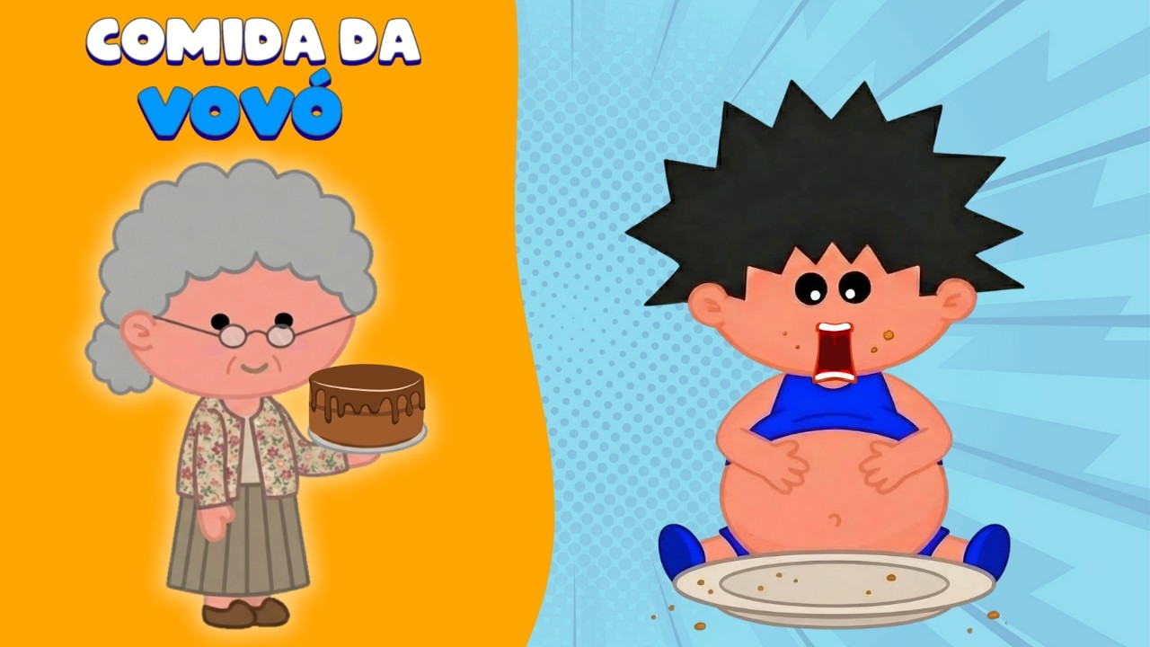 Comida da Vovó👵🎶 Música Infantil Animada | TuDivertido