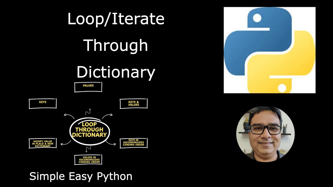 Python: Loop through Dictionary