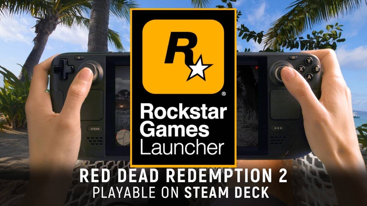 RDR 2 on Steam Deck | Rockstar Games Launcher Version