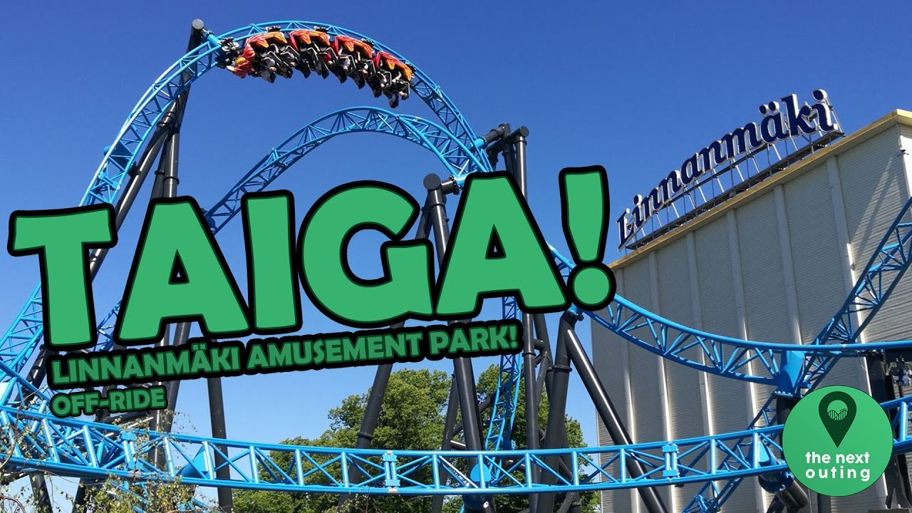 Taiga | Off Ride | The Tallest, Fastest, & Longest Roller Coaster in Finland | Linnanm&auml;ki | Helsinki