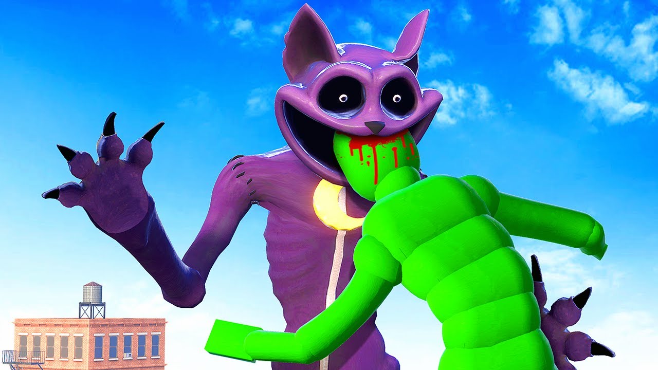 CATNAP Eats Dynamic AI Ragdolls - Overgrowth Mods Gameplay