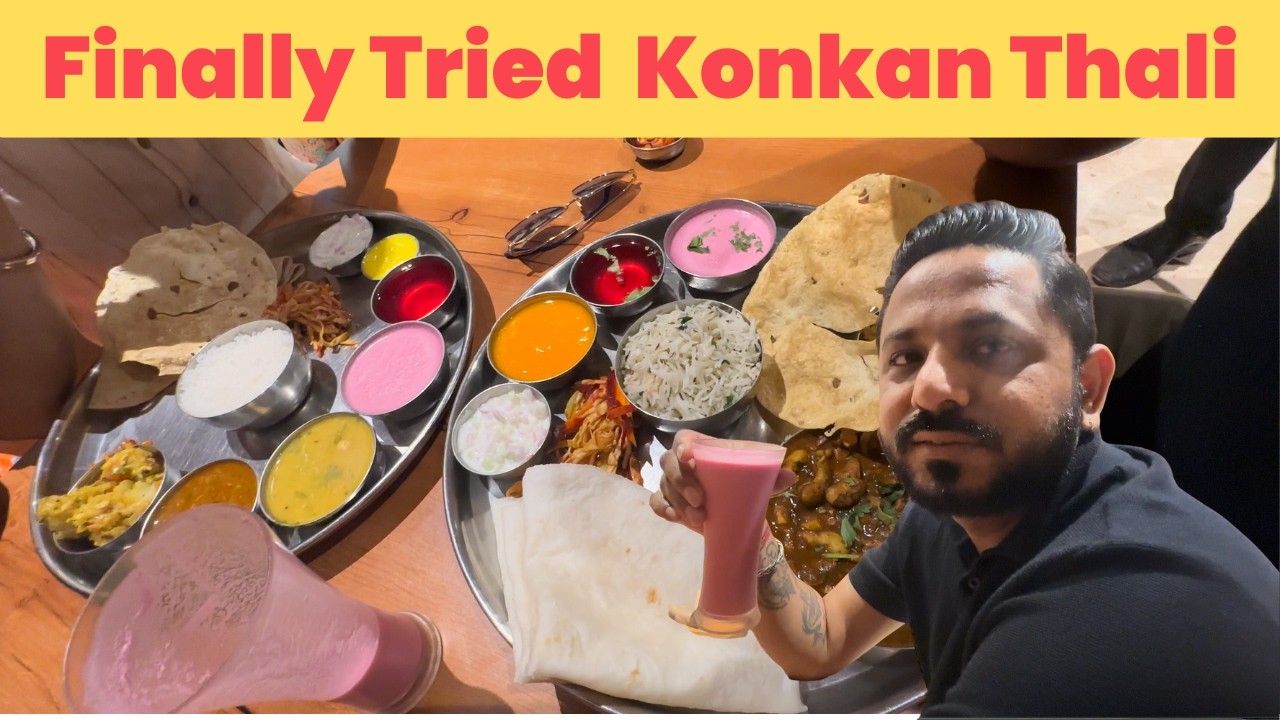 Finally Tried Famous Konkan Thali in Ratnagiri | Maharashtra Vlog