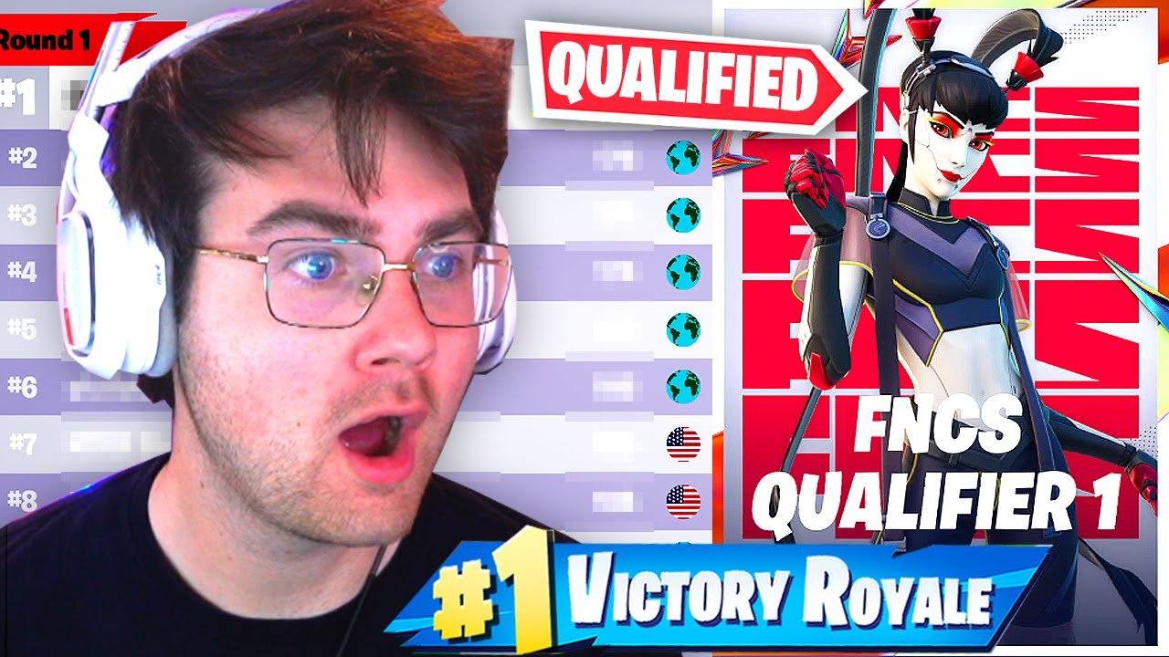 I QUALIFIED for FNCS Round 2 in Week 1... (Fortnite Competitive FULL Tournament)