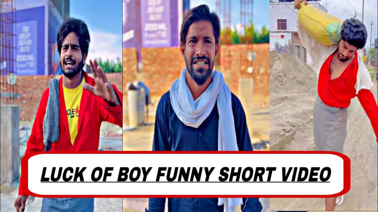 Luck Of Boy Funny Short Video 😅 | Best Comedy Mix 2025 #luckofboy 