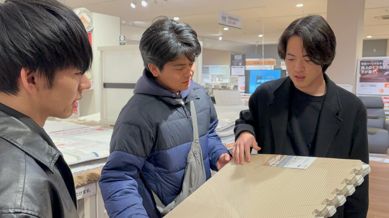頂点眼とフロアマットを買いに行く