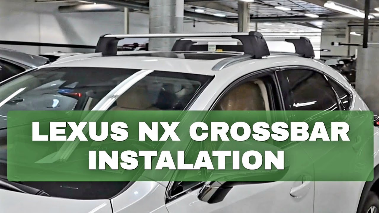 Установка поперечин на крышу Lexus NX #автомобиль #lexus #механик #сделай сам #механик #профессионал