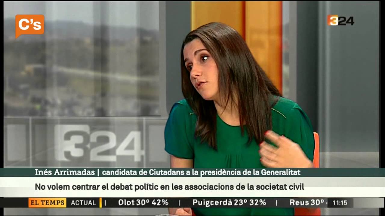 C's - Inés Arrimadas en 'L'Entrevista del Diumenge' del Canal 324 05/07/2015
