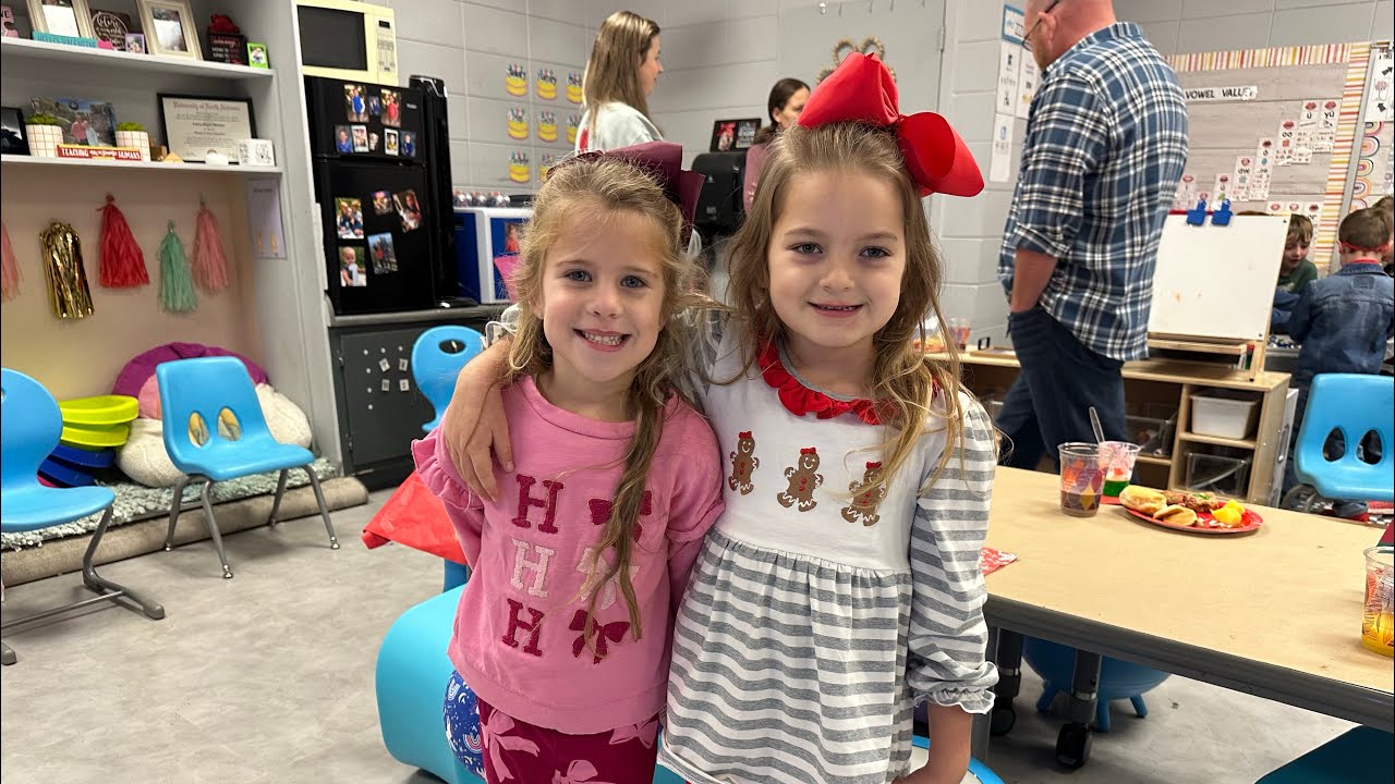 My kindergarten Christmas party.
