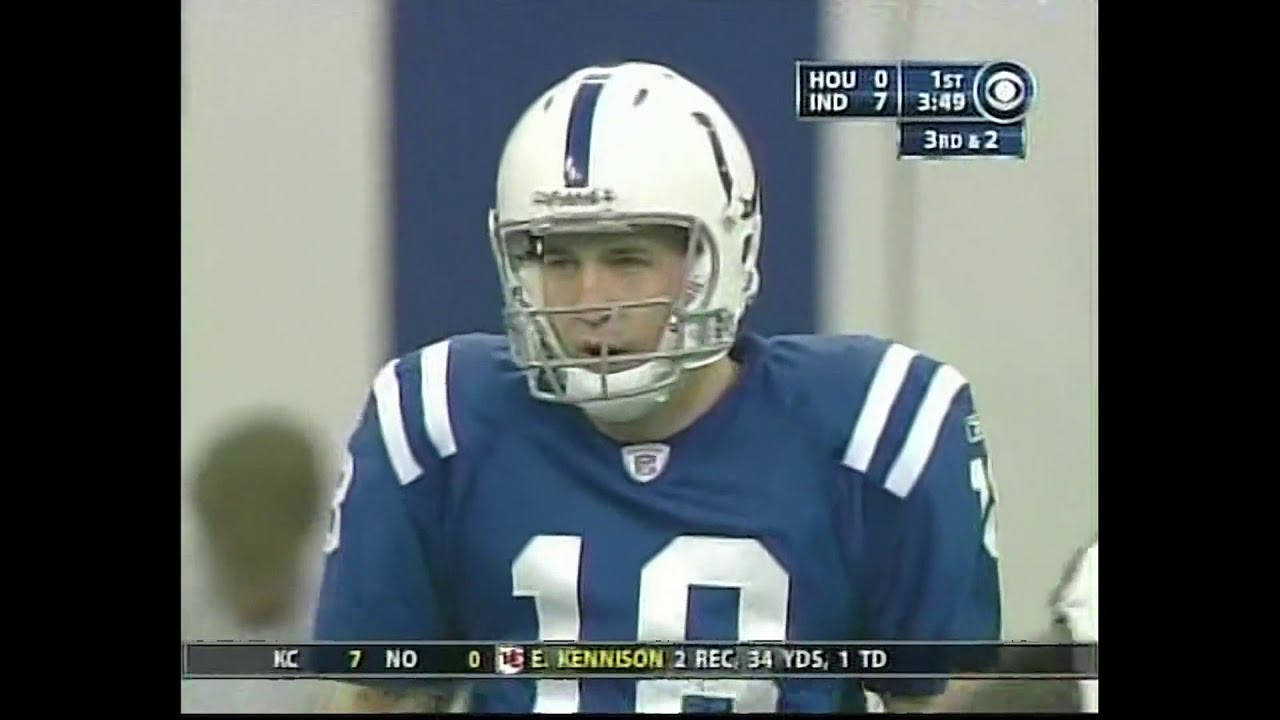 Indianapolis Colts vs. Houston Texans (Week 10, 2004)
