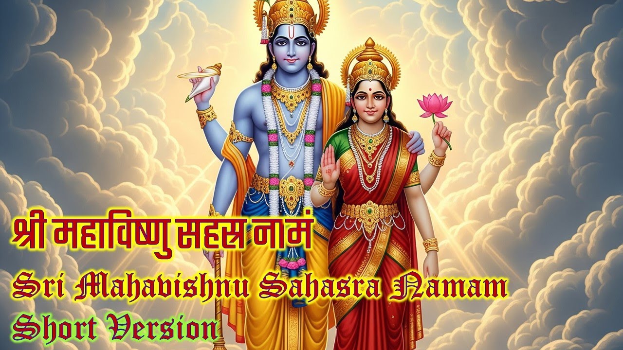 Sri Maha Vishnu Sahasra Nama Short Version #श्री महाविश्णु सहस्र नाम