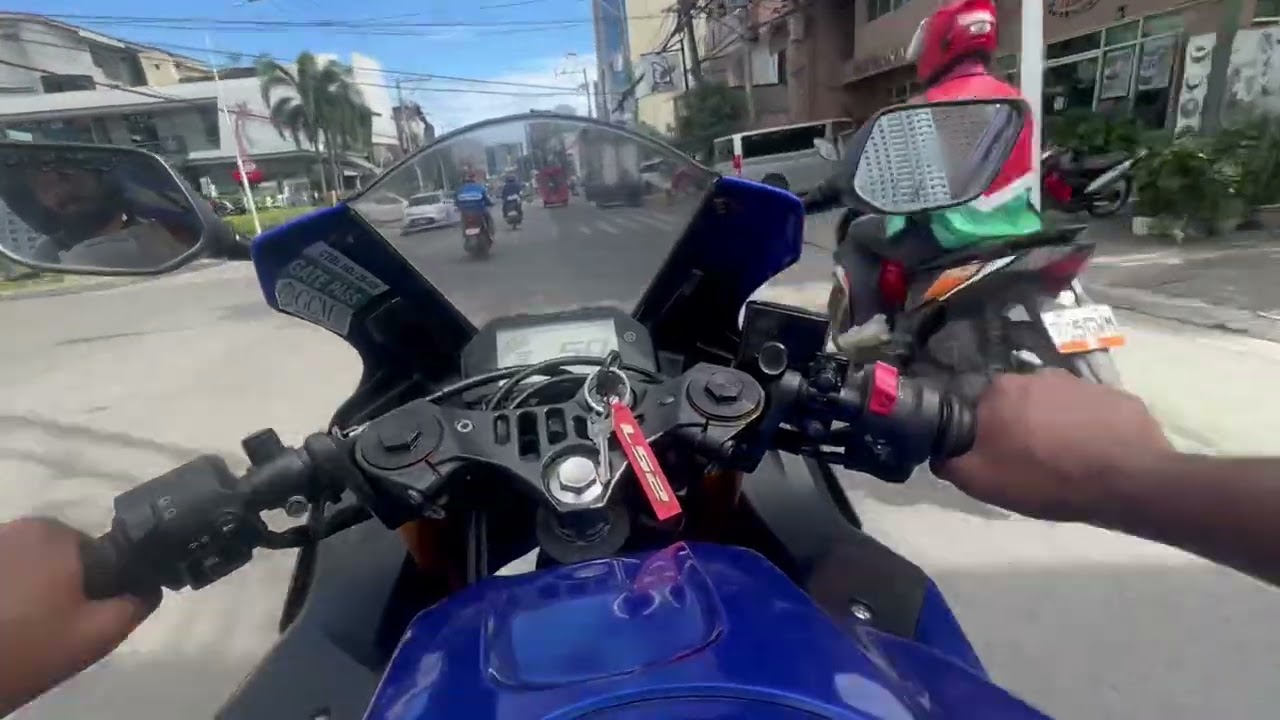 breakfast ride on r3  #yamaha #yamahar3 #r3 #philippines 