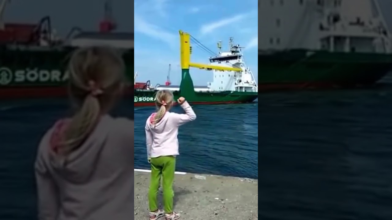 Ship Captain Scares Little Girl