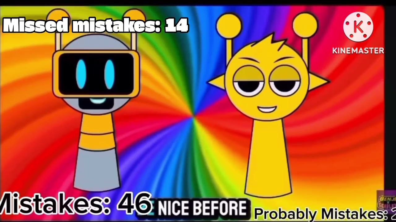 All mistakes of All mistakes of sprunki phase 6 song