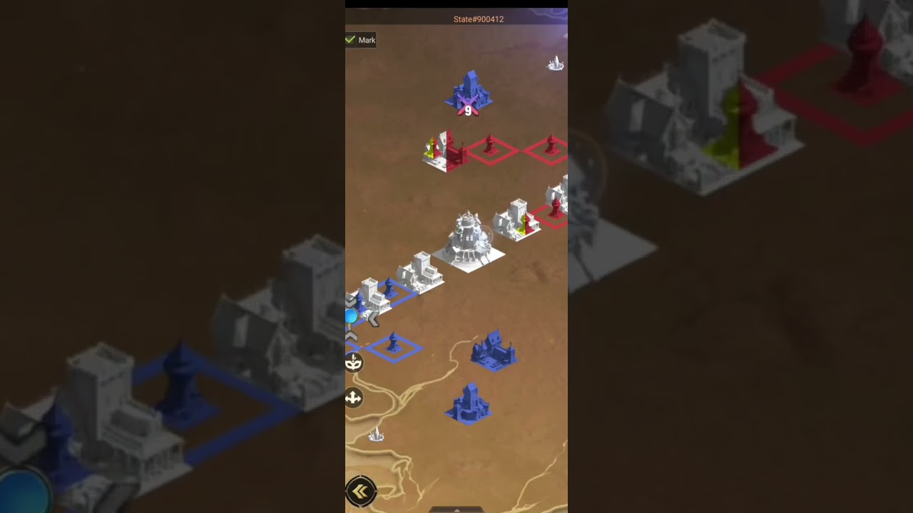 AOJ #371 vs NON #135 Crazy BOH 😈 #riseofcastles #videogames #games #gaming #strategygames 
