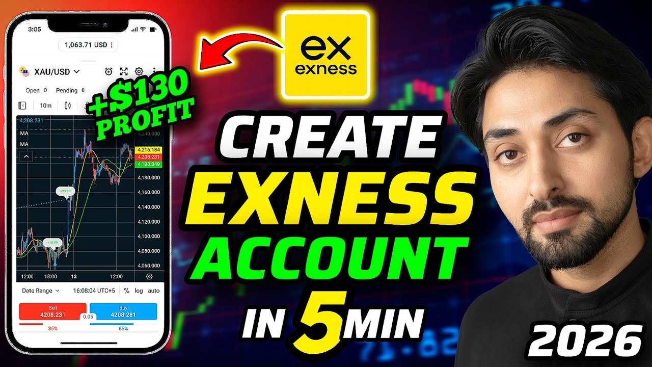 How to Make Exness Account in Pakistan? | Exness Account Opening | Exness Account Kaise Banaye?